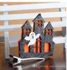 6 stijlen 2 inch meisje hand clips Mooie cartoon skelet spooky ghost bat pompoen haarspeld voor Halloween-feest