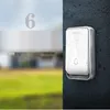 Sem bateria sem fio termômetro campainha da porta kit ao ar livre indoor à prova dplug água plug-in medidor de temperatura display