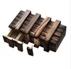 Vintage Holz-Puzzle-Box mit geheimer Schublade, magisches Fach, Rätsel, Holzspielzeug, Puzzle-Boxen, Kinder-Holzspielzeug-Geschenk