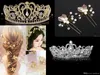 Beautiful Shiny Crystal Bridal Tiara Party Pageant Silver Plated Crown Hairband Cheap Wedding Accessories 2018 New Design2710418