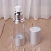 15 30 50 ml Airless Pump Bottle Refillable Cosmetic Container Makeup Foundations and Serums Lätt Läckagesäker stötskyddad behållare