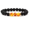 Herren Armbänder Luxus Schmuck Perle Naturstein Schmuck Günstige Anker Perlen Buddha Armband Für Männer Frauen Buddha Lava Chakra Armband