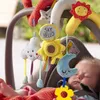 Infant Toy Baby Crib Revolves Around Bed Spiral Stroller Playing Toy Car Lathe Hanging Baby Rattles Mobile Toys Bebe 0-12 months