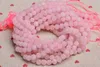 4mm 6mm 8mm 10mm 12mm grânulos de pedra natural redondo lindo Matte rosa rosa quartzo froux frouxe para jóias diy fazendo pulseira