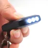 미니 휴대용 HS 솔라 파워 블랙 환경 보호 3LED 라이트 램프 OU 키 체인 토치 플래쉬 라이트 선물