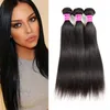 Goedkope 8a Braziliaanse Virgin Hair-verkopers Straight Menselijk Haarbundels 3 Weave Bundels Onverwerkte Maleisische Mongoolse Indiase Hair Extensions