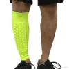 Honeycomb Calf Protección deportiva manga de pierna M-XL Protección de piernas de la pierna 5 Color Fútbol Almohadillas de espinilla Anti-Crash