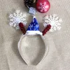 Galvanisiertes, lichtemittierendes Stirnband, Weihnachts-Stirnband, leuchtendes Spielzeug für Kinder, Feldständer, Hot Source Weihnachtsgeweih