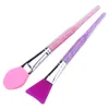 1 % Силиконовый со стразами макияж макияж Diy Mask Brush Eye Make Up Cream Blending Founde Concealer Face Cosmetic Tool8889817