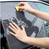 Hot 2st Car Window Cover Sunshade gardin UV Protection Shield Sun Shade Visor Mesh Static Sun Shades Parasol Automovil