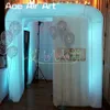 Dayanıklı ve zarif şişme fotoğraf kabini prop props yazıcı standı dolabı çadır, eğlenceli fotoğraf selfie'leri veya satışta barınak için renkli LED ışıklar