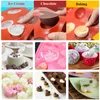 Hartvorm Chocoladevormen DIY Siliconen Cake Decoratie Jelly Ice Love Gift Bakken Chocoladevormen 1 stks 10 Gaten