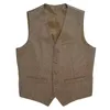 Cheap And Fine Cool tweed Vests British style for men Suitable for men's wedding / dance / dinner best men's vest