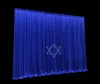 3m*3m backdrop for any color Party Curtain festival Celebration wedding Stage Performance Background Drape Drape Wall valane backcloth