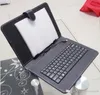 168 2018 OEM Black Lederen Case met Micro USB-interfacetoetsenbord voor 10 inch Mid Tablet PC C-JP