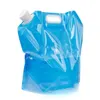 5L 10L Portable pliant PE sac à eau voiture voyage potable conteneur transporteur stockage Pack pour Sport Camping