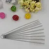 10Pcs Nylon Tube Cleaning Brushes Straw Set For Bottle Drinking Straws Glasses Keyboards Jewelry Clean Tools c636