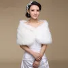 웨딩 볼레로 아우터웨어 액세서리 Wrap Bride 공식 겨울 케이프 신부 모피 목도리 웨딩 자켓 랩