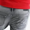 SIMWOOD 2018 Automne Rayé Jeans Hommes Slim Fit Mode Haute Qualité Gris Denim Pantalon Marque Vêtements 180091 S913