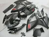 7gifts Spritzguss-Verkleidungsset für Suzuki GSXR600 GSXR750 2006 2007 schwarz GSXR 600 750 06 07 AQ24