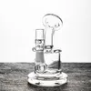 Kleine Bongs Percolators Mini DAB RIGHT Hookahs Glas Waterleidingen Gekleurde Bubbler Pipes 3 Inches en 10mm Joint