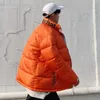 2018 겨울 새로운 핀 베개 칼라 붙여 넣기 커플 코튼 옷 패션 남자와 여자의 면화 남성 코트 거품 코트 파카