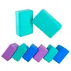 green yoga blocks