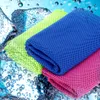 wholesale 100pcs/1lot Sports Cooling Cold Towel Summer Sweat Absorbent Towel Quick Dry Washcloth For Gym Running Yoga