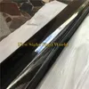 High Quality 3 Layers Glossy Black Car Roof Vinyl Film Air Bubble Free For Vehicle Size:1.35*15m/Roll