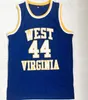 Korting Goedkope College 2018 Nieuwe Populaire College Jerry West 44 Basketbal Jerseys, Blue Trainers Basketball Jerseys Tops, Mens Basketball Wear