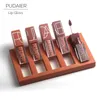 Set di 5 colori Pudaier Sexy Lipgloss Pumpkin Color Series Set di rossetti liquidi liquidi opachi nude brown chocolate rose ki Waterproof Long-asting