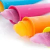 Renkli Silikon Buz Pop Maker Push Up Buz Popsicle Silikon Buz Pop Kalıp Için Dondurma Jelly Lolly Pop kalıp