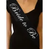 Bruid om Team Bruid Sash Bruiloft Bruids Douche Bachelorette Party Decoratie Benodigdheden Accessoires