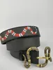 Ceinture de créateur Luxury Big Snake Buckle Belts Fashion Men Femmes Vraie Largeur de ceinture en cuir 38CM1851331