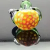 Honingraat Hoofd Kleur Glas Zuig Nozzle Groothandel Groothandel Bongs Olie Brander Glasleidingen Waterleidingen Glazen Pijp Olierouts Roken, Gratis Verzending