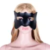 Morease Sexy Eye Mask Blindfold Bondage PU Leather Fetish Slave Erotic Cosplay Gioco per adulti Giocattoli del sesso Bdsm Prodotto per le donne S924