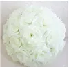Spedizione gratuita 12 "(30 cm seta da sposa Pomander Kissing Ball palla fiore decorare fiore fiore artificiale per la decorazione del mercato del giardino di nozze