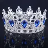 Luxury Bridal Crown Rhinestone Crystals Wedding Crowns Crystal Royal Crowns Hair Accessories Party Tiaras Baroque chic Sweet 16 Full Round