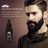 ALIVER Natural Organic Beard Oil Skäggvax Balm Hårprodukter Leave-In balsam för mjuk återfuktande skägghälsovård