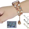 Apple Watch 밴드 스트랩 iwatch 1/2/3/4 세대 용 Luminous Beads 손목 밴드 Bead watchband 38MM 42MM