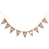 BABY SHOWER Hessian Bunting Banners Party Decoration Flags