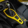 ABS Zentrale Konsole Getriebe Shift Panel Dekoration Abdeckung Für Chevrolet Camaro Auto Styling Auto Innen Zubehör