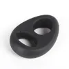 Silicone Cock Ring Pinis Anneaux Sleeve Male Retard Cockring Scrotal Bondage Ball Cage dans les jeux pour adultes Toys Sex pour Men5258541