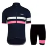 Rapha Quick Dry Bicicleta Roupas Homens Pro Team Manga Curta MTB Bicicleta Ciclismo Jersey Set Maillot Ciclismo Conjuntos de Desgaste Y21030617