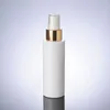 100 ml 150 ml 200 ml weiße spray pumpe weiß flaschen container, leere weiße kunststoff sprühflasche für kosmetische verpackung F1380