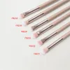 FB-SERIES Pinceau pour les yeux rose - FB231 FB232 FB233 FB234 FB235 FB236 Fard à paupières Tapered Blending Smokey Shader Smudge Makeup Brush Tool