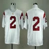 Aangepaste USC Trojans Limited White Red Personalised Stitched elk naamnummer 14 Sam Darnold 33 Marcus Allen College Football Jerseys S-6XL