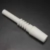 Заводское высокое качество Pyrex 10 мм 14 мм 18 мм Керамический гвоздь Dab Tool Керамический мазок Керамический наконечник для ногтей NC Kits1523951