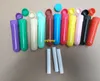 100 sets / partij Gratis verzending 12 kleuren DIY blanco nasale inhalator aromatherapie neusinhalator sticks met wicks