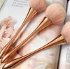 10 pcs escova blush Pequena cintura bonita Cálice escova cosmética tamanho extra-grande Compõem escova frete grátis